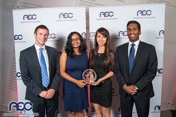 Commerce team wins Alberta Energy Challenge